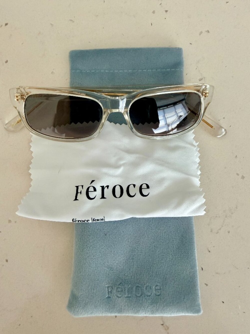 Feroce Clear Polarized Hilary Style Sunglasses